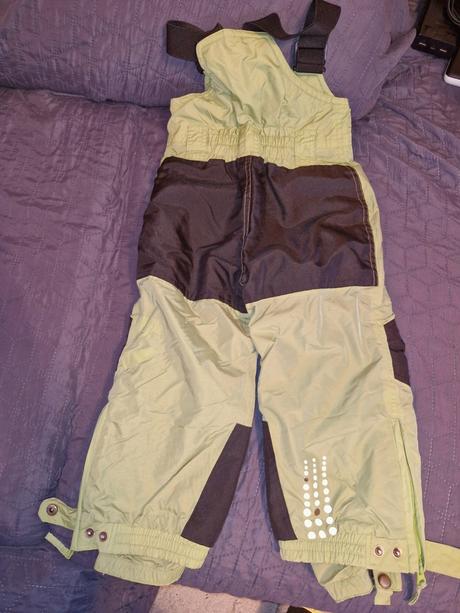 Zelené lyžařské kalhoty zn. loap vel. 104, loap,104