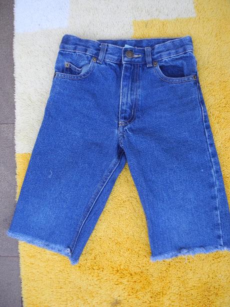 Riflové tříčtvrťáky, denim co,116