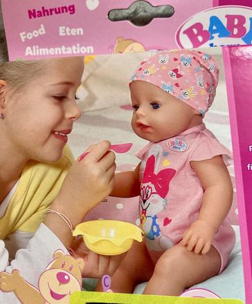 Krmení pro panenky baby born, celkem 22 pytlíčků., 