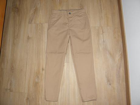 Nenošené chlapecké chino kalhoty zn. h&m vel.140, h&m,140