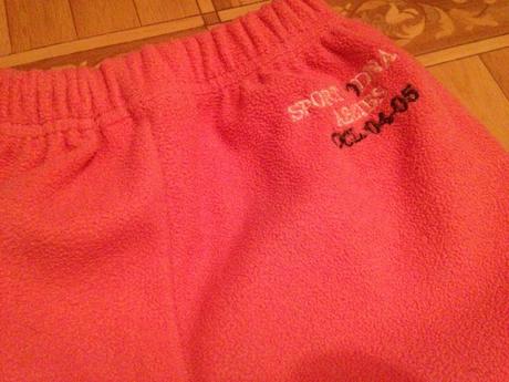 Dívčí tepláky - tepláčky nápis, 104
