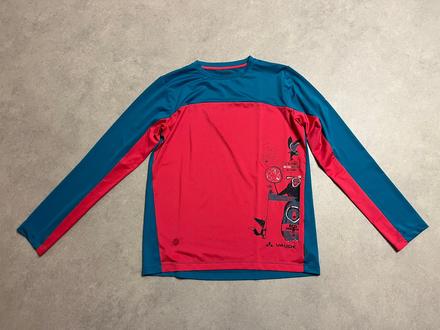 Tričko s uv ochranou vaude kids solaro 146/152, 146