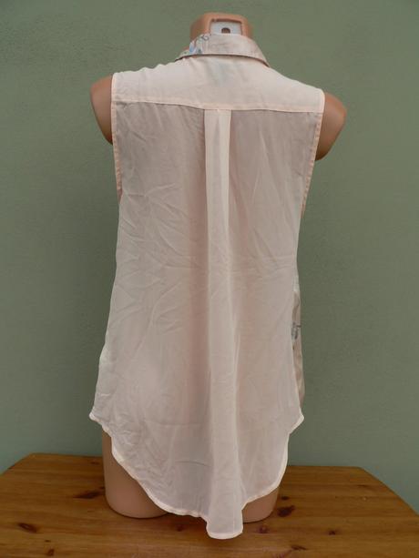 Lehká květovaná blůzka top h&m - vel.40, h&m,40