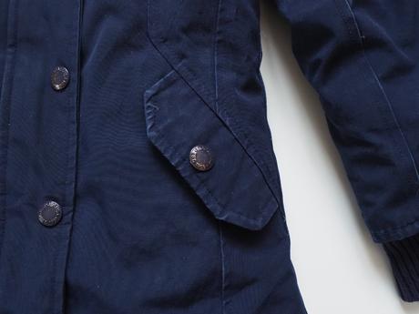 Péřový kabátek vel 110, gap,110