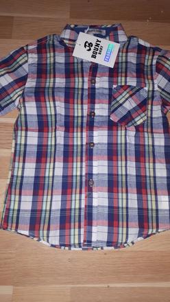 Kostkovaná košile 116, 116