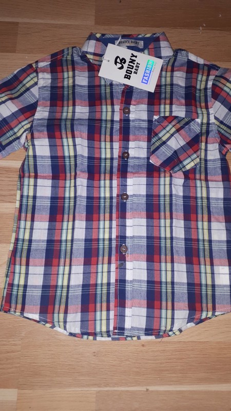 Kostkovaná košile 116, 116