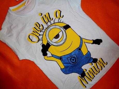 Bombastické tričko s miňoněm, disney,128