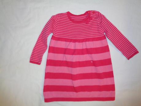 Nádherné úpletové pruhované šaty, george,86