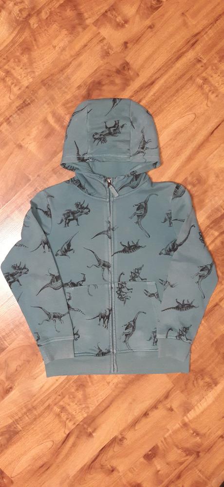 Chlapecká propínací mikina next 140 dinosauři, next,140