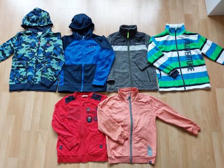 Mikina, bavlna, fleec, vel. 122-128/134, některé n, coccodrillo,128