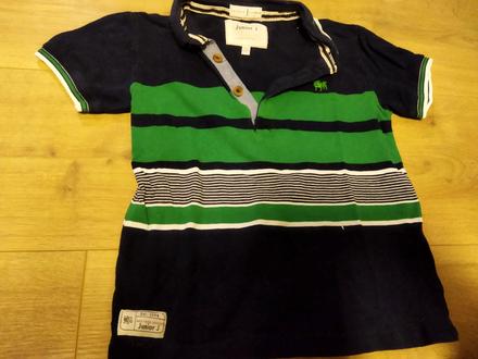 Tričko polo pruhované 110 jasper jordán, 110