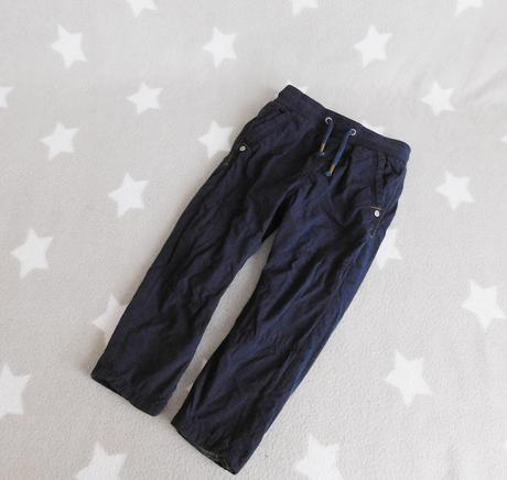 Vyteplené kalhoty next vel.86/92, next,92