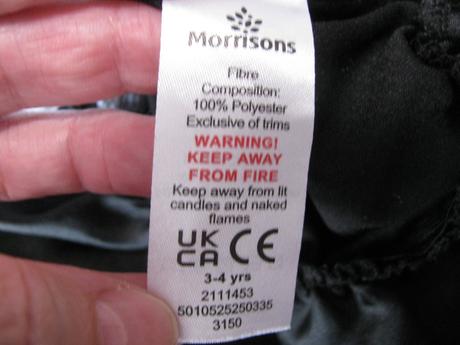 Kostým - krásná malá čarodějka, 