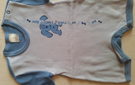 Letní bavlněný overal s krátkým rukávem, vel.74, 74