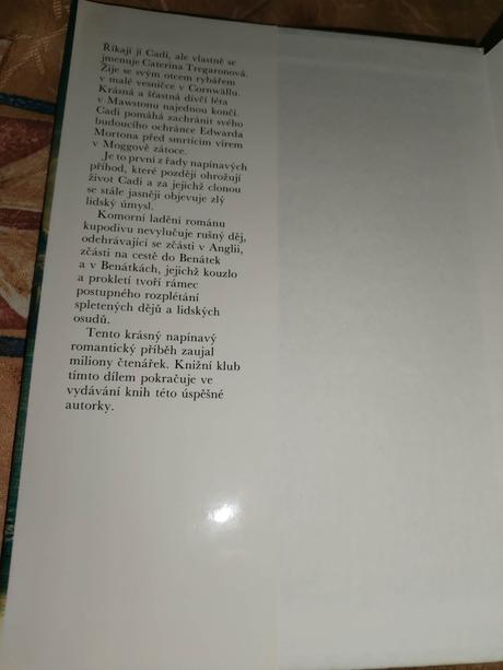 Kniha - tregaronova dcera,