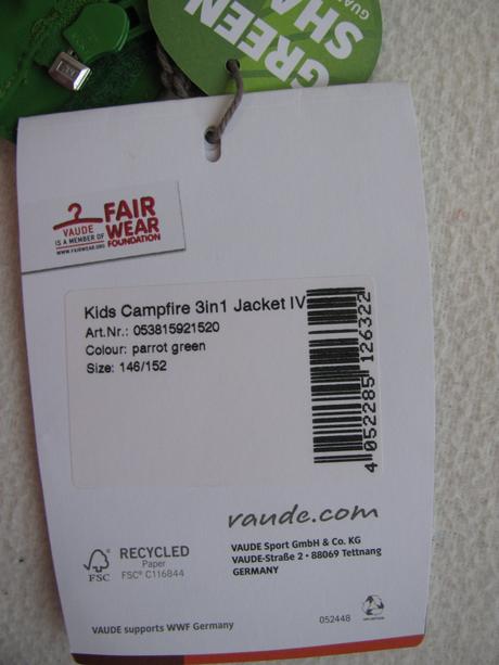 Zimní bunda s kapucí s fleec. mikinou-2 v jednom, 152