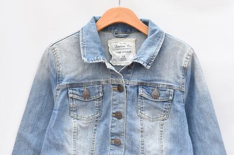 Džínová bunda vel. 40/42, denim co,40