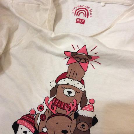 Vánoční tričko s pejsky, 110