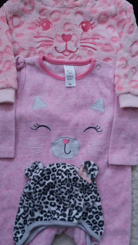 Kočičí sada pro miminko, vel. 68, 68–80