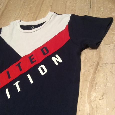 Bavlněné triko s plastickými písmeny river island, river island,128