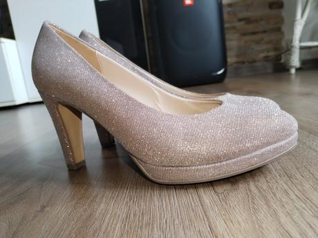 Dámské lodičky střevíčky gabor starorůžové vel 38, gabor,38