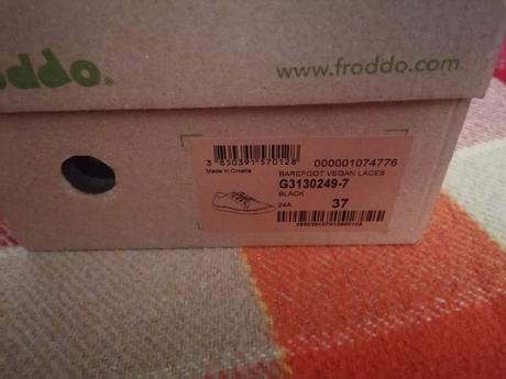 Látkové barefoot tenisky 37, froddo,37