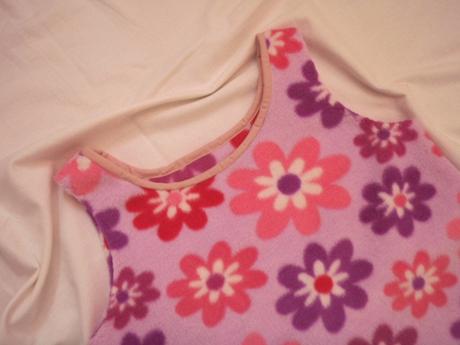 Krásná flísová tunička na tričko, girl2girl,128