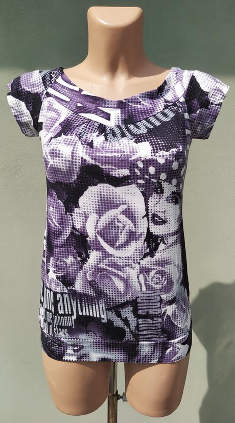 Tričko top draps - vel.s, draps,s