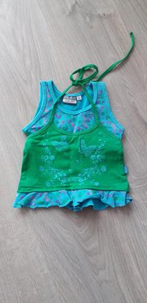 678 - tričko baby blue cute fit, 68