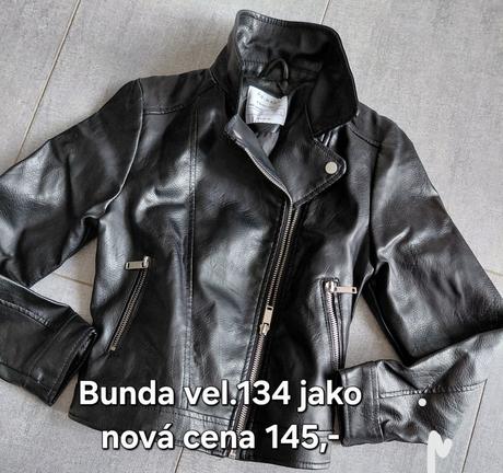 Ķoženková bunda vel.134, primark,134
