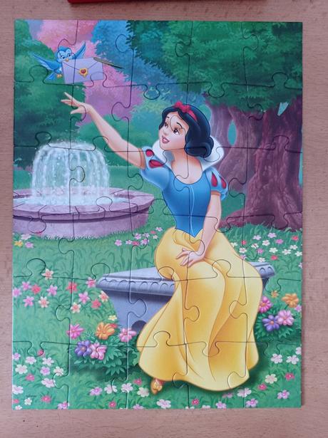 Puzzle sněhurka a sedm trpaslíků, 