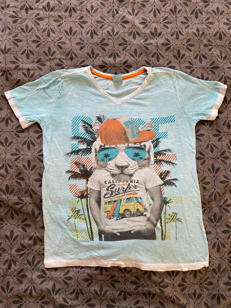 Chlapecké tričko s krátkým rukávem vel. 128/8 let, 128