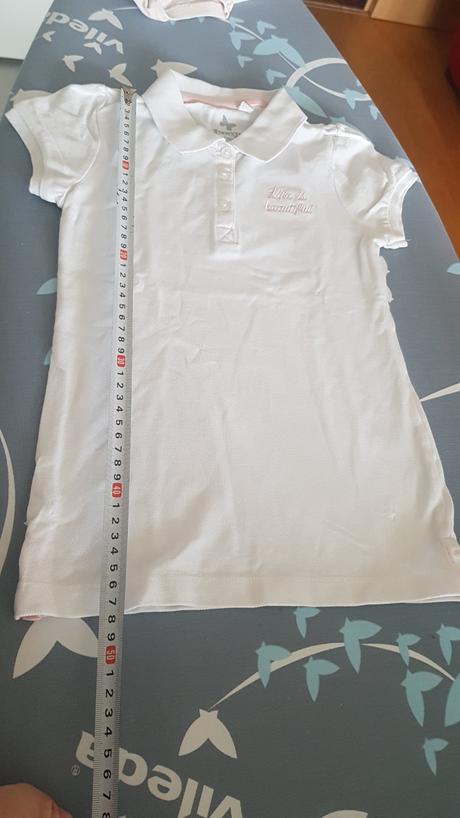 Dívčí trička 2 ks značky lupilu, velikost 110/116, lupilu,110