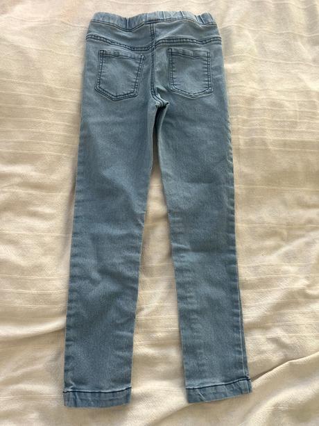 Elastické džínové legíny/džegíny vel. 128 sinsay, sinsay,128