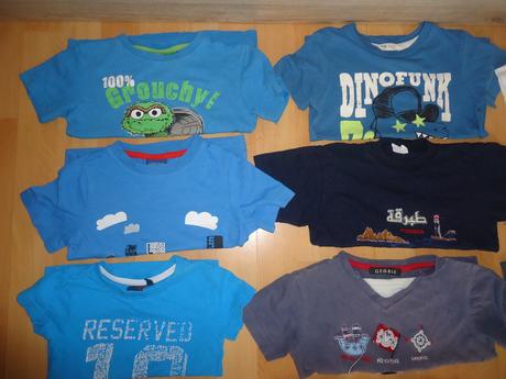 Trička s krátkým rukávem, 92