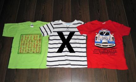 Klučičí trička s formulí, kr.rukáv - vel.128, 128