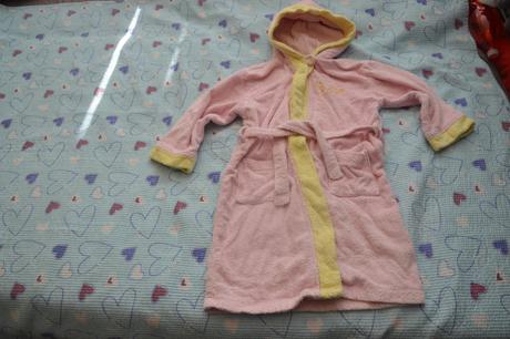 Růžový župan župánek sanetta, sanetta,128