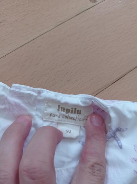 Šaty 92 lupilu biobavlna, lupilu,92