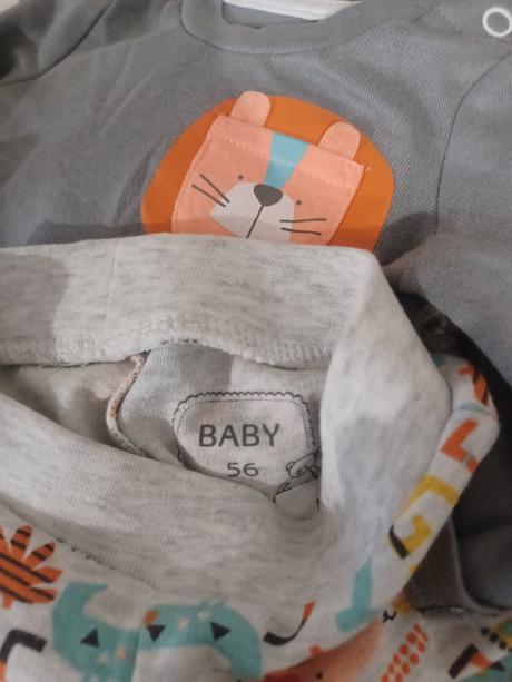 Zvířátkový komplet - body + tepláky, pepco,56