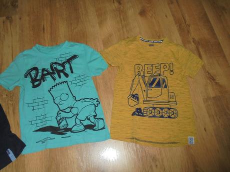Trička, vel. 122/128, f&f,122