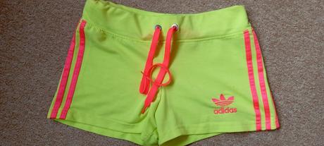 Neon šortky zn."adidas" vel."s", adidas,s