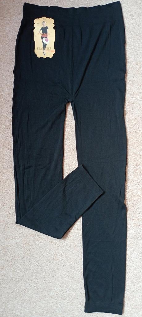 Černé legíny zn."ellasun" vel."m-xl",