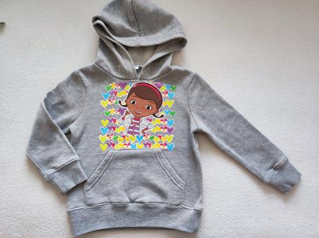 Mikina doktorka plyšáková 98-104, disney,98