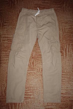 Chlapecké plátěné kalhoty vel. 134, kappahl,134