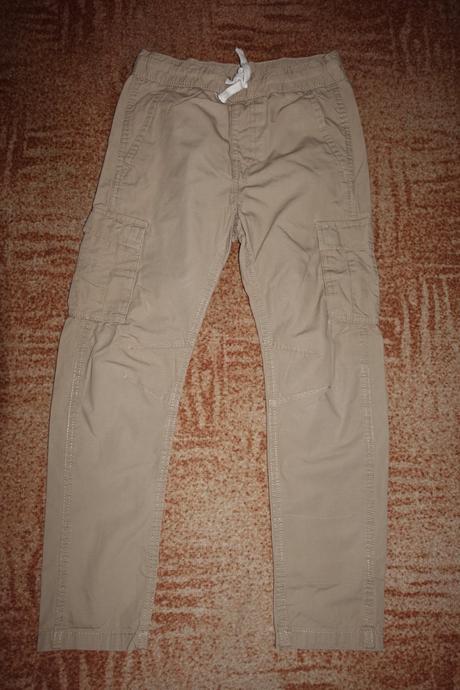 Chlapecké plátěné kalhoty vel. 134, kappahl,134