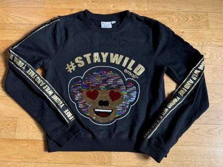 Mikina, měnící flitry, 158