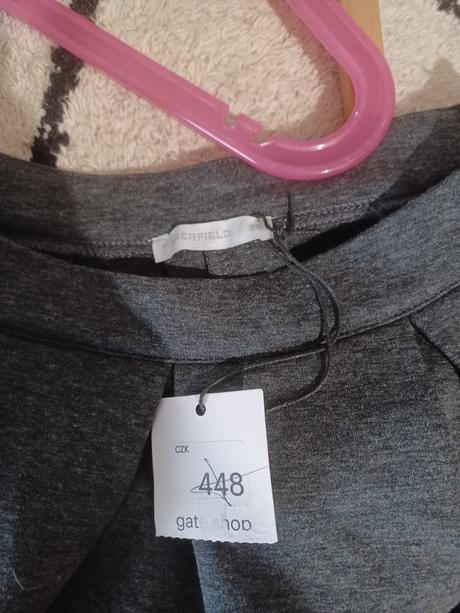 Šedá sukně 158/164 / xs, gate,158