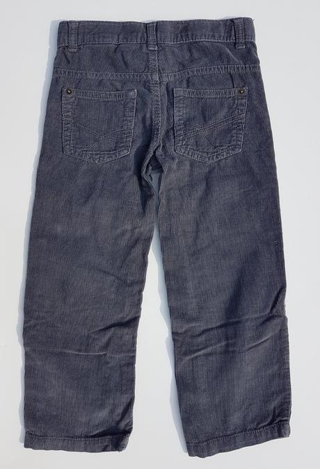 F422 chlapecké manšestrové kalhoty vel. 104, lupilu,104