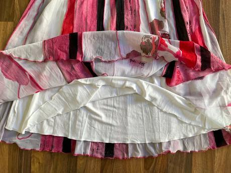 Síť šaty se vzorem, vel m/l, tia, m