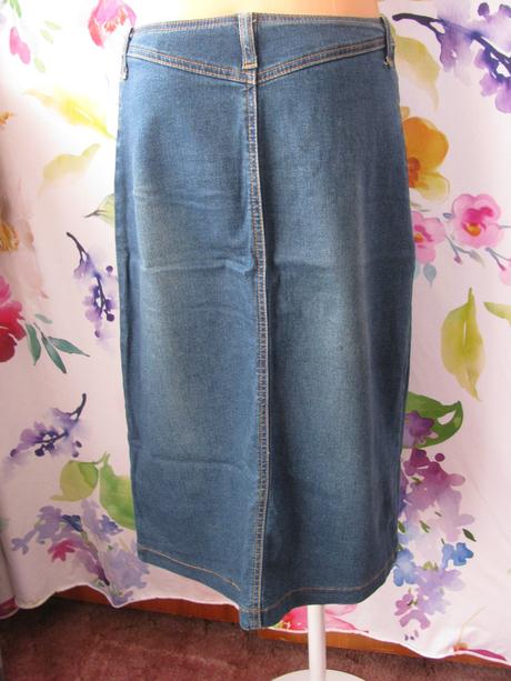 Dámská pružná džínová sukně, terranova,m
